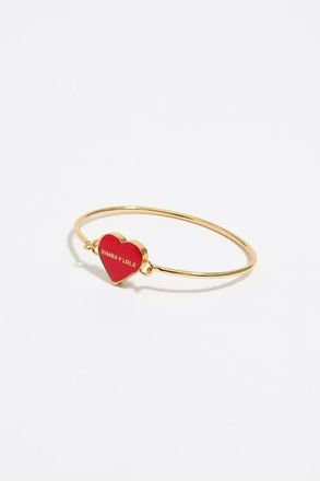 Bimba & Lola Rigid heart bracelet in Red at Nordstrom