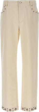 Valentino Cotton Bull Trousers-Uomo