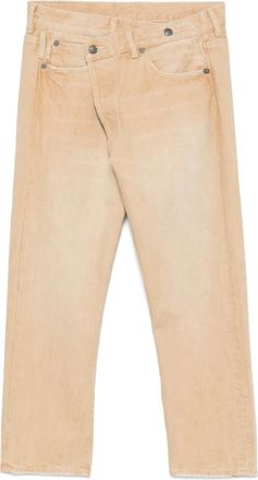 R13 Jeans dritti Crossover - Toni neutri
