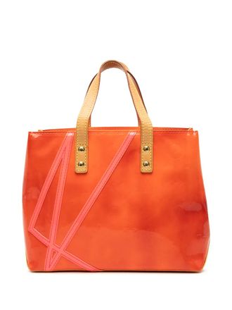 Louis Vuitton 2002 x Robert Wilson Monogram Vernis Fluo Reade PM handbag - Orange