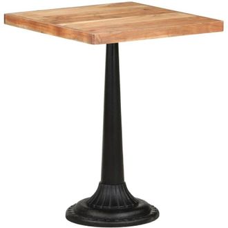 vidaXL Vidaxl - Mesa De Bistr&oacute; Madera Maciza De Acacia 60x60x76 Cm