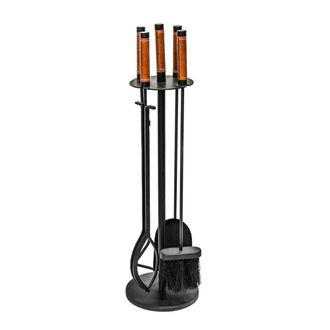 Ivyline Leather Handle Companion Set 70cm in Black