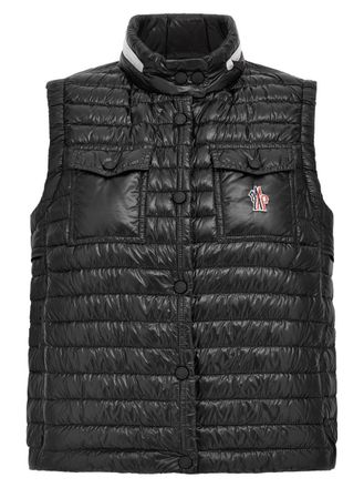 MONCLER☆BADIA GILET☆今期新作ベスト☆正規購入 新品タグ付格安 Moncler Badia Padded Gilet | Red | FARFETCH