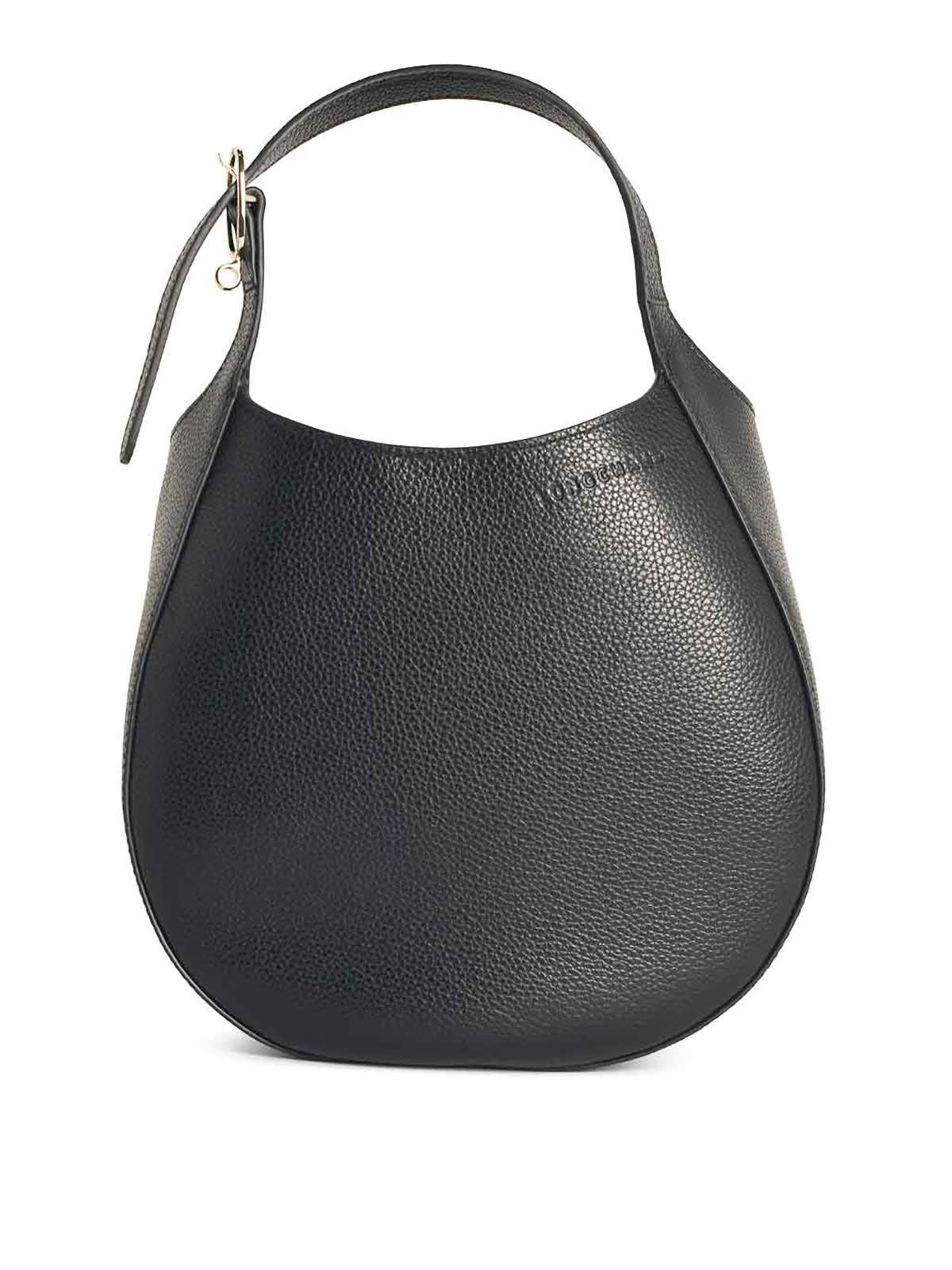 Diana Campomaggi Tasche Schwarz Handtasche Leder Campomaggi