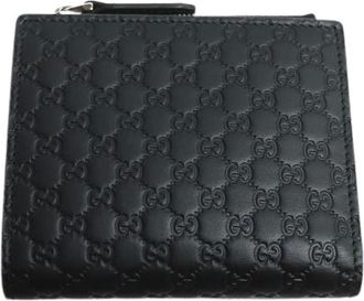 Gucci Pre-owned Wallets, male, Black, Size: ONE SIZE Pre-owned Leather wallets