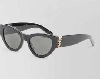 Saint Laurent sl m94 sunglasses nylon lenses gold detail