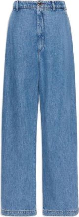 Sportmax Pioppo Jeans - Dames - Loose Fit Jeans - Blauw - W27 - Denim - Jeans