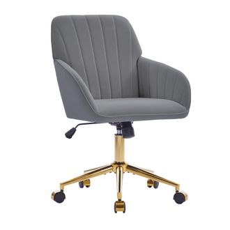 STILVORA Stilvora Sedia Da Ufficio Ergonomica Con Poggiapiedi E Supporto Lombare Ad Aria, Pelle, Nero