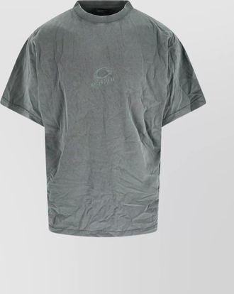 Balenciaga crew neck short sleeve relaxed fit t-shirt