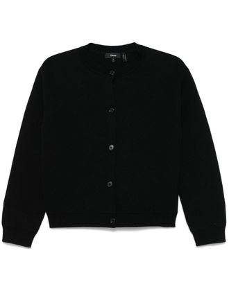Theory Cardigan strutturato - Nero