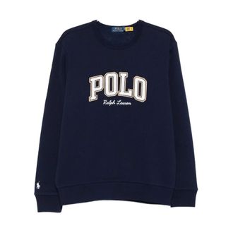 Polo Ralph Lauren Sweatshirts, male, Blue, Size: 2XL Blue Sweaters for Men