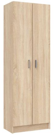 For&eacute;s Armario Multiusos 2 Puertas Con Estantes Roble
