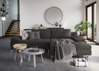 Sit&more Ecksofa »Latigo L-Form« mit Mega-Recamiere, wahlweise mit Bettfunktion und Bettkasten