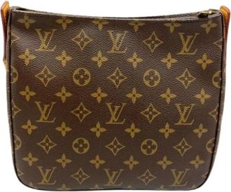 Louis Vuitton Pre-owned Shoulder Bags, female, Brown, Size: ONE SIZE Pre-owned Canvas Shoulder Bag