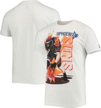 NBA Mens NBA x McFlyy White Phoenix Suns Identify Artist Series T-Shirt at Nordstrom, Size Small