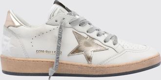 Golden Goose Sneakers Ball Star in pelle di vitello con effetto usurato