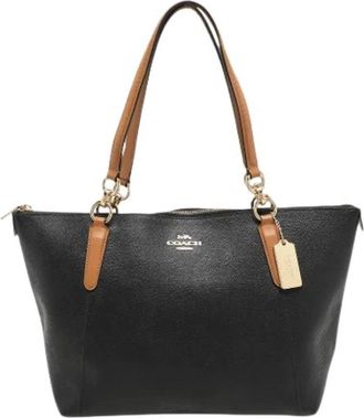 Coach Pre-owned Ava Tote - Dames - Vintage Shopper - Zwart - ONE Size - Leer - Vintage