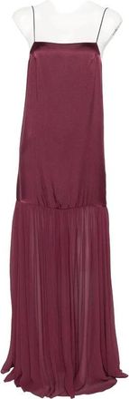 Anine Bing Jurk Anine Bing - Dames - Avondkleed - Rood - S - Satijn - Kleedjes