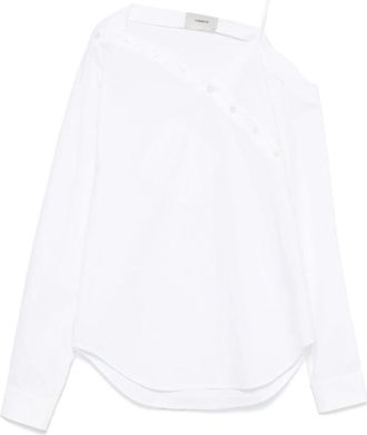 Coperni Kimonos - Dames - Blouses - Wit - S - Overhemden