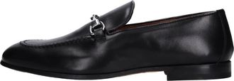 Doucal's Leren Moccasins - Heren - Loafers - Zwart - 39 EU - Leer - Schoenen