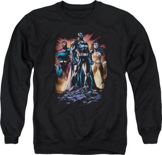 Gildan Justice League of America Take A Stand Adult Crewneck Sweatshirt