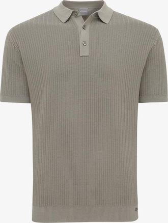Gentiluomo Gebreide Polo | Taupe