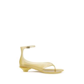 Chlo&eacute; Jelly Sandals - female - Chlo&eacute; - High Heel Sandals - Beige - 5 UK - Shoes