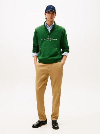 Tommy Hilfiger Mens Regular Fit Stretch Tech Pant - Beige - 29W x 30L