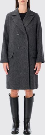 A.P.C. Coat A. P.C. Woman color Charcoal