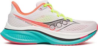 Saucony Womens Endorphin Speed 5 Shoe In White/multicolour