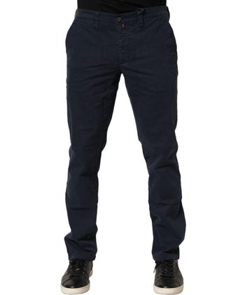 Domenico Tagliente Skinny Chino Mid Waist Men Mens Pants