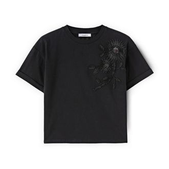 Motivi Dames, Tops, Zwart, Maat: XS Jersey