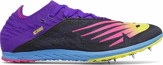 New Balance Mens Uxc5Kv5 Track Shoe In Cf - Deep Violet/pink Glo