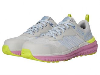 Keen Womens Speedworks Esd Work Sneakers In Alloy/moonlight Mauve