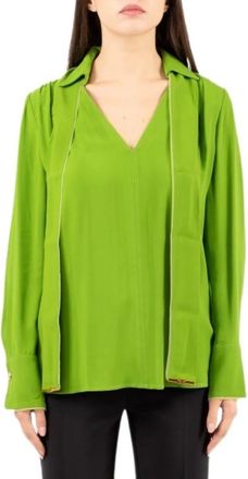 Elisabetta Franchi Donna, Camicette, Verde, S, new