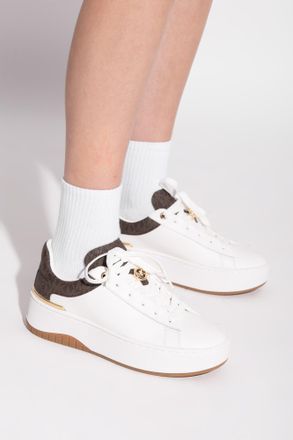 Michael Michael Kors Dottie Platform Sneakers, Womens, White