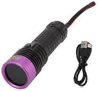 OEM Lampara Ultravioleta 365 Nm - Lampara Led Para Deteccion De Hidrocarburos Y Verificacion De Joyas - 1 Unidad