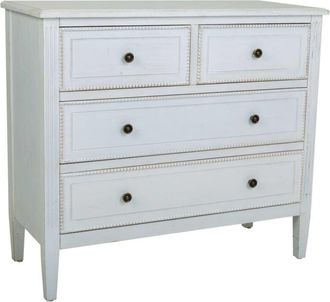 Wanderlust Deco C&oacute;moda De Madera Gris 85x36x75 Cm