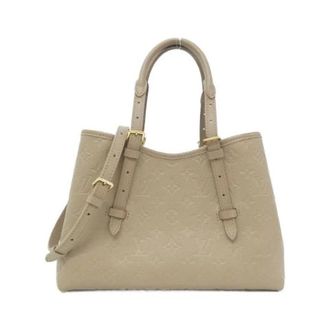 Louis Vuitton Pre-owned Monogram Empreinte Babylon Tote Bag - Dames - Pre-owned - Beige - Maat: ONE Size Leer