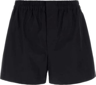 Gucci Shorts met elastische taille - Zwart