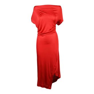Vivienne Westwood Dames, Jurken, Rood, Maat: S Viscose