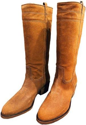 Fortela Camperos Western Boots in Almond at Nordstrom, Size 37.5