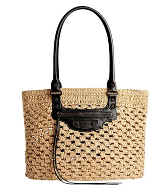 Balenciaga Natural Le City Medium Tote