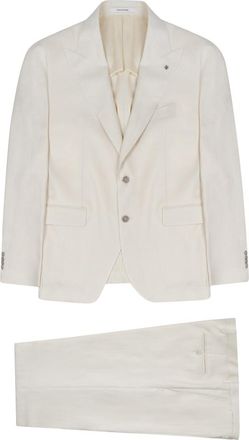 Tagliatore Vesuvio Two-Piece Tailored Linen Suit