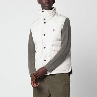 Moncler Gilet trapuntato bianco