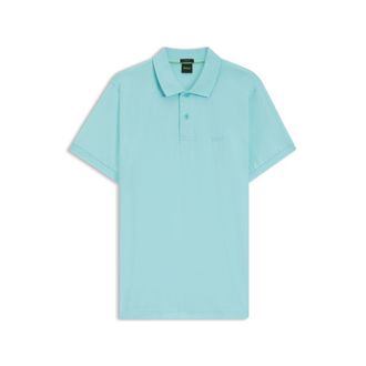 BOSS Regular-fit polo with embroidered logo