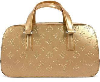 Louis Vuitton Ambre Beige Monogram Mat Leather Handbag Tote Bag (Pre-Owned)