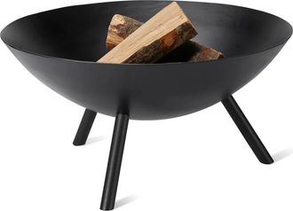 Philippi Flames Feuerschale L, &Oslash; 56 x H 29 cm, schwarz