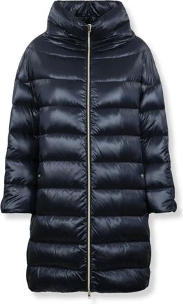 Herno Matilde Down Jacket - Dames - Dons jassen - Blauw - L - Nylon - Jassen