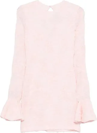 Rotate Rotate Birger Christensen, Kleedjes, Dames, Roze, M, Polyester, 3D Mesh Mini Jurk